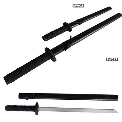 木製刀 大刀 黒、赤★JAPANESE SWORD 玩具 イミテーション オーナメント 摸造刀 日本刀 玩具 コスプレ なりきり 侍 お芝居用【新品★未使用品】