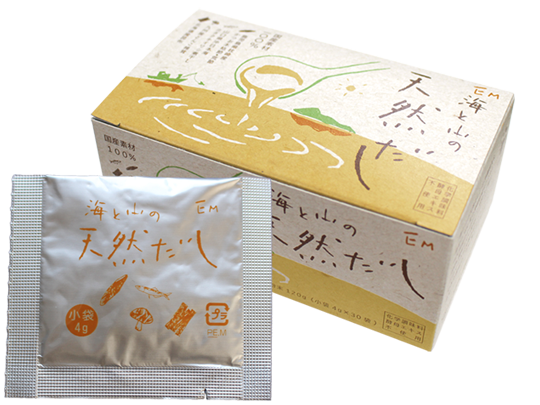 【お取り寄せ★納期 最長 約2週間】海と山の天然だし 120g(4g×30袋)