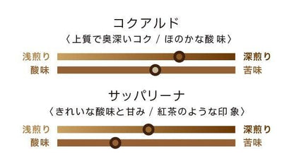 【お取り寄せ★納期 最長 約2週間】コーヒーバッグ 浅煎りサッパリーナ　10包