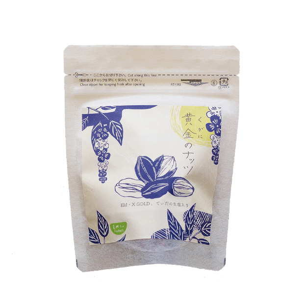 【お取り寄せ★納期 最長 約2週間】黄金（くがに）のナッツ　50g