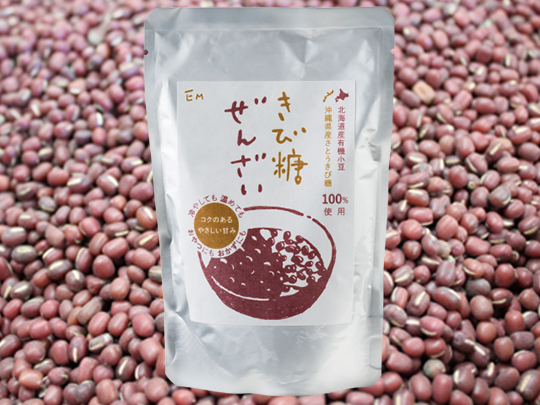 【お取り寄せ★納期 最長 約2週間】きび糖ぜんざい　180g