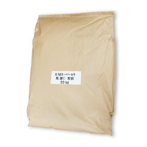 【お取り寄せ★納期 最長 約2週間】EMスーパーセラ発酵C(粒状)　20kg/袋