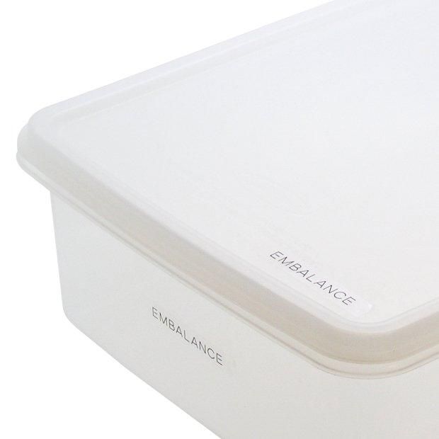 【お取り寄せ★納期 最長 約2週間】エンバランス レクタングルコンテナ　5.7L（角型）