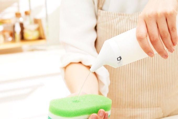 【お取り寄せ★納期 最長 約2週間】シャボン玉石けん 液体せっけん・粉せっけんにもちょうどいいやわらかボトル