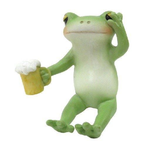【在庫あり★即納可能】コポー ほろ酔いのカエル Copeau★風水★金運【新品】【蛙/カエル/かえる】【置物】【キャラクターグッズ★雑貨】70554