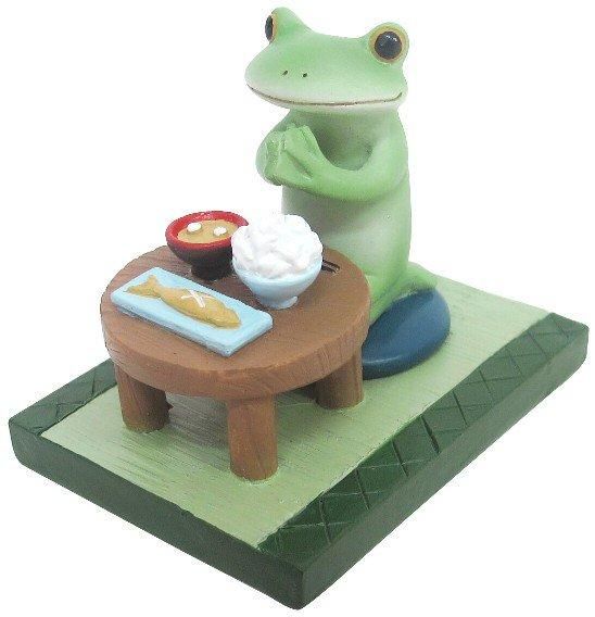 【在庫あり★即納可能】コポー いただきますカエル Copeau★風水★金運【新品】【蛙/カエル/かえる】【置物】【キャラクターグッズ★雑貨】72498