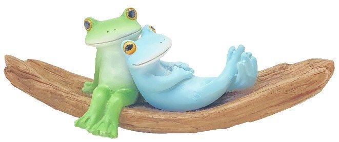 【在庫あり★即納可能】コポー まどろむ2匹のカエル Copeau★風水★金運【新品】【蛙/カエル/かえる】【置物】【キャラクターグッズ★雑貨】74329