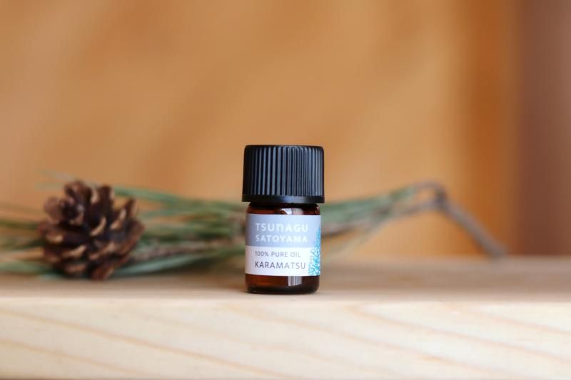 つなぐ里山 国産 からまつ精油 3ml/5ml
