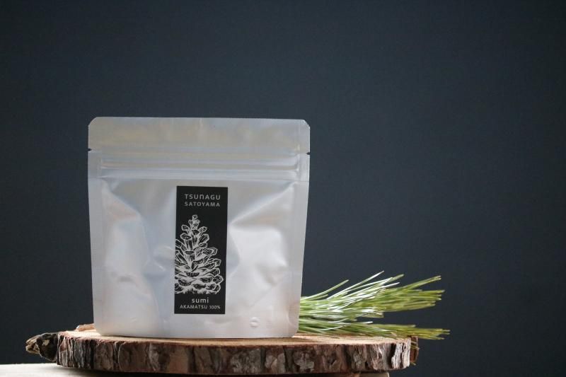 つなぐ里山 信州伊那産 赤松炭パウダー 20g/40g/100g