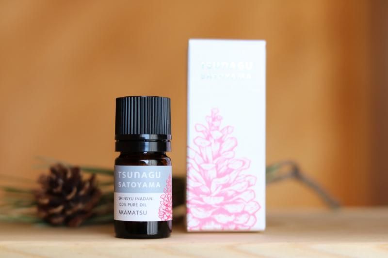 つなぐ里山 国産 あかまつ精油 3ml/5ml