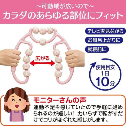 【お取り寄せ★納期 最長 約2週間】全身もみほぐしローラー★筋膜リリース 筋膜ローラー ズボラでも続けれる ヨガマット不要 マッサージローラー ふくらはぎ ローラー 足 むくみ 解消