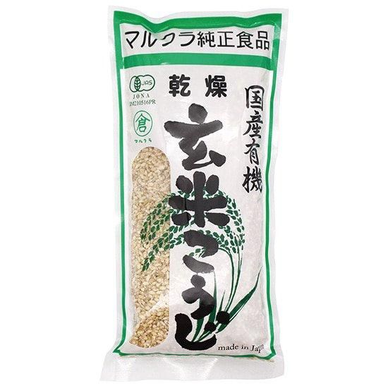 【お取り寄せ★納期 最長 約2週間】ムソー マルクラ　国産有機乾燥玄米こうじ 500g