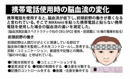 【お取り寄せ★納期 最長 約2週間】MAXmini+プラス★マックスミニ+プラス★ナノチタンで強力電磁波対策！MAXmini5Gとの併用で究極のパワーアップ