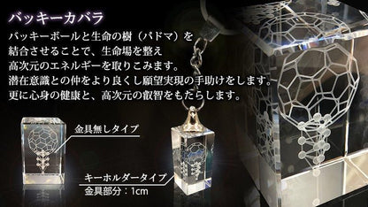 【お取り寄せ★納期 最長 約2週間】3Dカバラ バッキーカバラ★生命場を整え高次元のエネルギーを取り込む運気向上★奇跡のコイルBLACK EYEブラックアイの医学博士丸山修寛監修