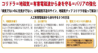 【お取り寄せ★納期 最長 約2週間】丸山式 コリドラ★ガイア地球のパワー★電磁波から身を守るために地磁気を補いバリア機能を高める！