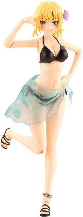 【在庫あり★即納可能】コトブキヤ 創彩少女庭園 佐伯リツカ【水着】ヘアアレンジVer. (プラモデル)
