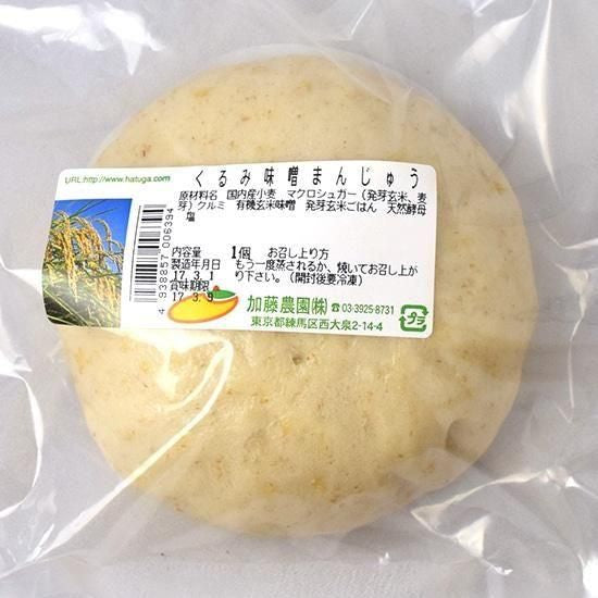 【お取り寄せ★納期 最長 約2週間】加藤農園　くるみ味噌まんじゅう