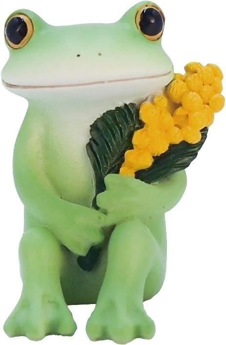 【在庫あり★即納可能】コポー ミモザとカエル Copeau★風水★金運【新品】【蛙/カエル/かえる】【置物】【キャラクターグッズ★雑貨】621538