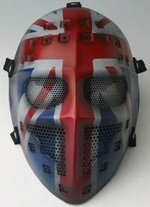 【在庫ラスト1個★即納可能】サバイバルゲーム 装備 フェイスマスク フェイスガード British flag ユニオンジャック