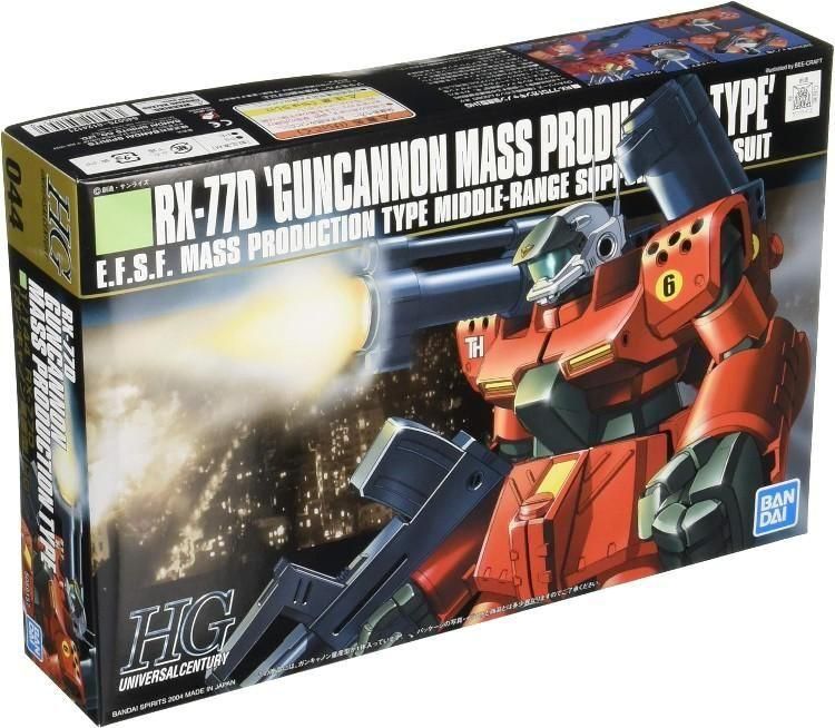 【再販予約】バンダイ RX-77D ガンキャノン量産型 (HGUC) (ガンプラ)