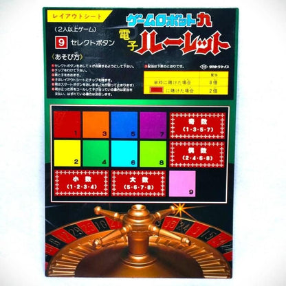 ラスト1個【在庫あり★即納可能】タカトクトイス ゲームロボット九★昭和レトロゲームの金字塔！ 1982年(昭和57年)発売 昭和レトロ 当時物 LSI ゲーム