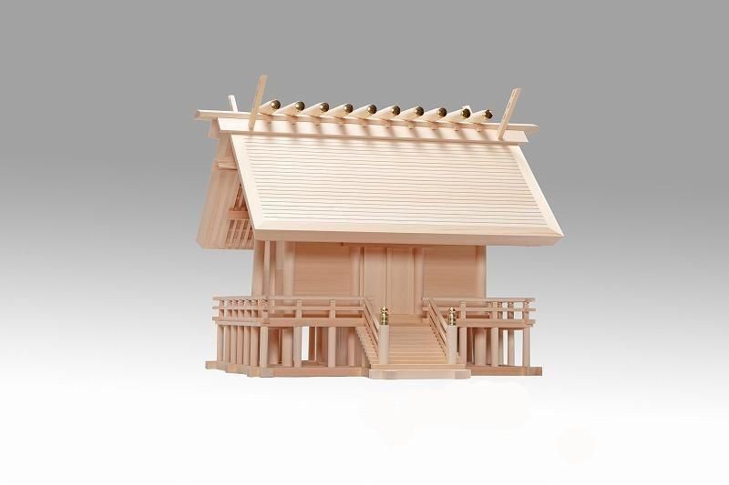 【お取り寄せ★納期 最長 約2週間】大型高級神棚 天照神明造り（総木曽ひのき）★安心の日本製！職人の技を結集した手作りの逸品！
