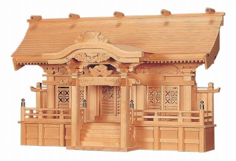 【お取り寄せ★納期 最長 約2週間】大型高級神棚 光明三社★安心の日本製！職人の技を結集した手作りの逸品！