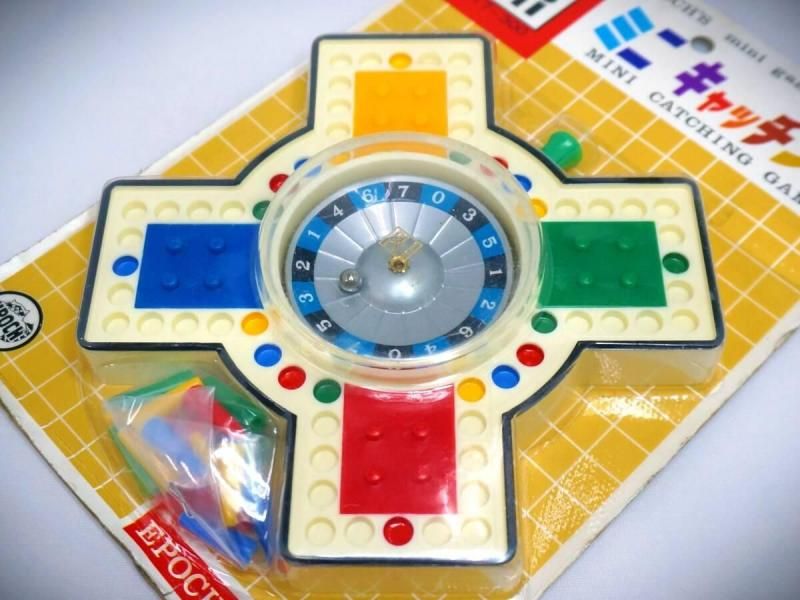 【在庫ラスト1個★即納可能】エポック ミニゲームシリーズ ミニキャッチングゲーム★昭和レトロ 当時品
