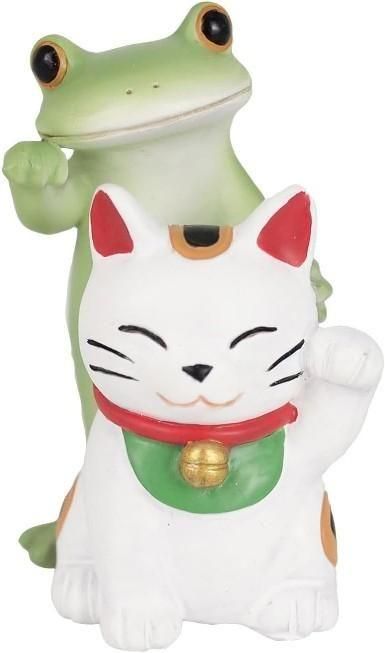 【在庫あり★即納可能】コポー 福よこいこい招き猫カエル Copeau★風水★金運【新品】【蛙/カエル/かえる】【置物】【キャラクターグッズ★雑貨】622517