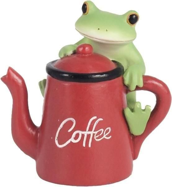 【在庫あり★即納可能】コポー コーヒーポットカエル Copeau★風水★金運【新品】【蛙/カエル/かえる】【置物】【キャラクターグッズ★雑貨】622502