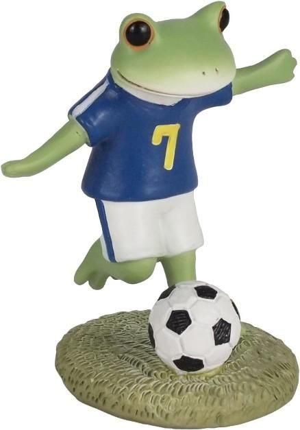 【在庫あり★即納可能】コポー シュートするサッカー選手のカエル Copeau★風水★金運【新品】【蛙/カエル/かえる】【置物】【キャラクターグッズ★雑貨】622509