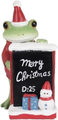 【在庫あり★即納可能】コポー クリスマスイーゼルとカエル Copeau★風水★金運【新品】【蛙/カエル/かえる】【置物】【キャラクターグッズ★雑貨】622529