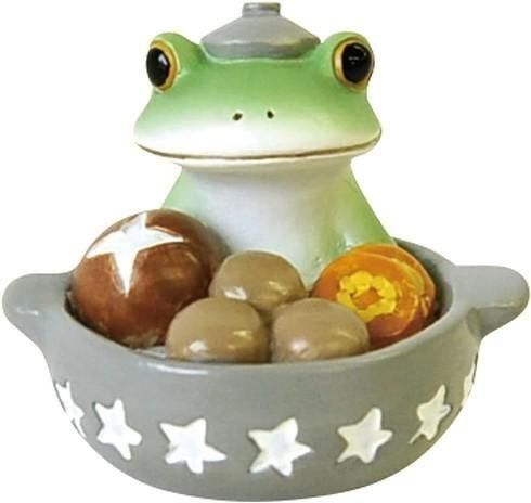 【在庫あり★即納可能】コポー お鍋の中からカエル Copeau★風水★金運【新品】【蛙/カエル/かえる】【置物】【キャラクターグッズ★雑貨】73313