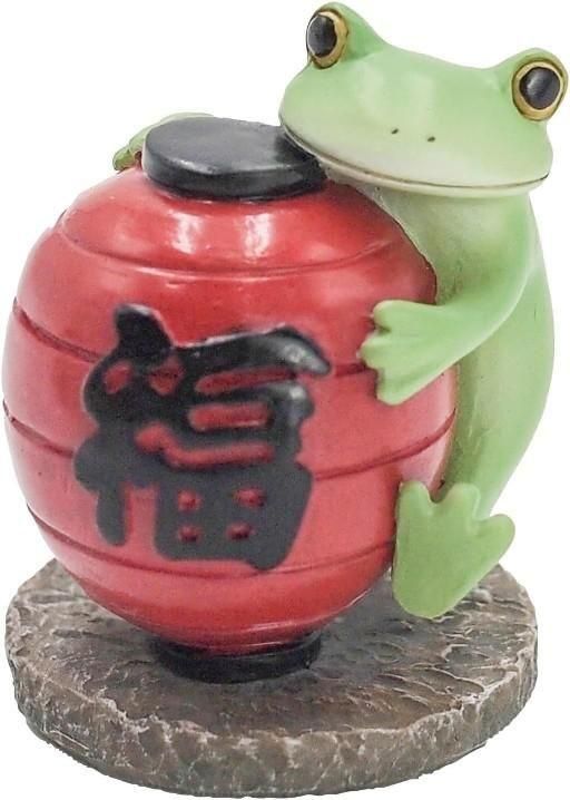 【在庫あり★即納可能】コポー コポー 和テイスト 提灯-福 Copeau★風水★金運【新品】【蛙/カエル/かえる】【置物】【キャラクターグッズ★雑貨】74501