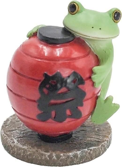 【在庫あり★即納可能】コポー コポー 和テイスト 提灯-祭 Copeau★風水★金運【新品】【蛙/カエル/かえる】【置物】【キャラクターグッズ★雑貨】74502