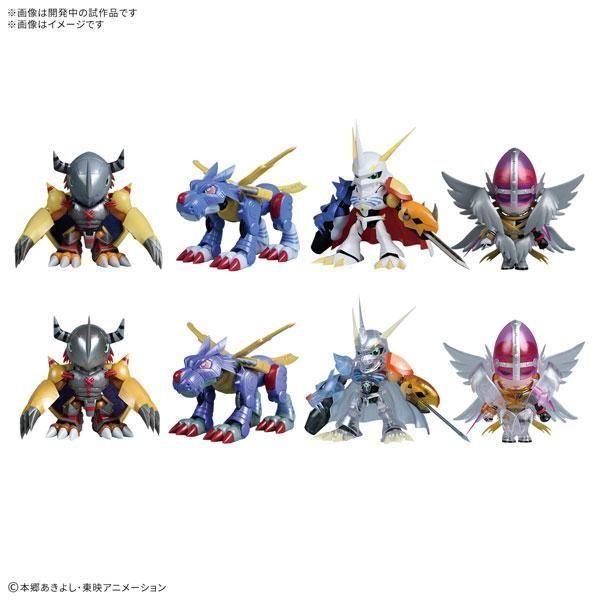 バンダイ PLABAKO デジモンアドベンチャー (8個セット) (プラモデル)