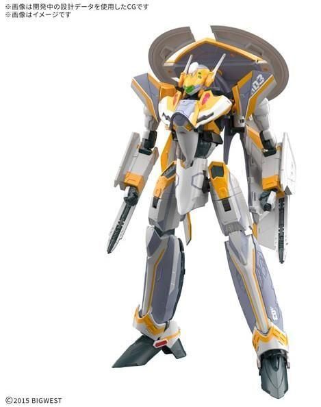 【在庫あり★即納可能】バンダイ VF-31E ジークフリード(チャック・マスタング機) (HG) (プラモデル)