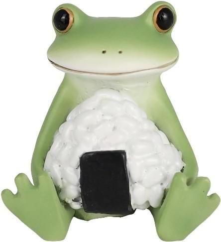 【在庫あり★即納可能】コポー おにぎりとカエル Copeau★風水★金運【新品】【蛙/カエル/かえる】【置物】【キャラクターグッズ★雑貨】622539