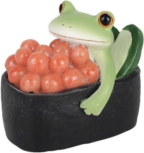 【在庫あり★即納可能】コポー 寿司とカエル イクラ Copeau★風水★金運【新品】【蛙/カエル/かえる】【置物】【キャラクターグッズ★雑貨】622543