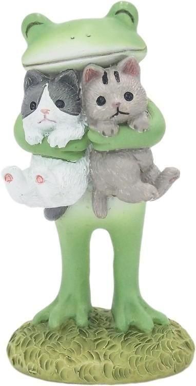 【在庫あり★即納可能】コポー 猫が大好きなカエル Copeau★風水★金運【新品】【蛙/カエル/かえる】【置物】【キャラクターグッズ★雑貨】621607
