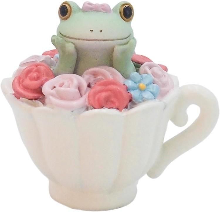 【在庫あり★即納可能】コポー ローズティーなコポミ Copeau★風水★金運【新品】【蛙/カエル/かえる】【置物】【キャラクターグッズ★雑貨】621614