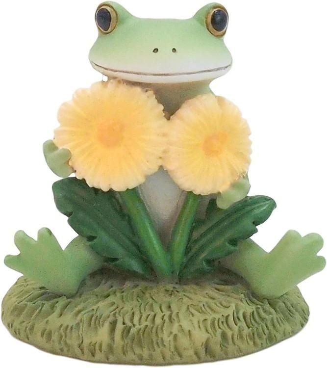【在庫あり★即納可能】コポー タンポポとカエル Copeau★風水★金運【新品】【蛙/カエル/かえる】【置物】【キャラクターグッズ★雑貨】621625