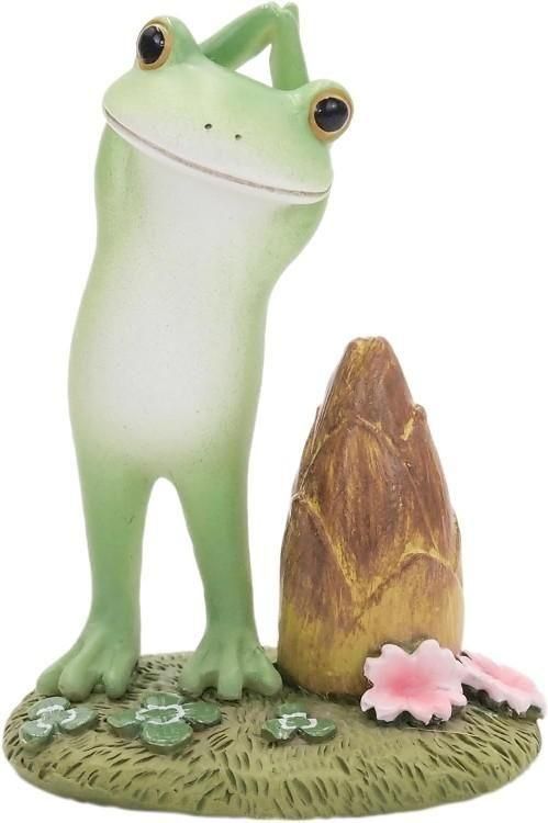 【在庫あり★即納可能】コポー 竹の子ニョッキのカエル Copeau★風水★金運【新品】【蛙/カエル/かえる】【置物】【キャラクターグッズ★雑貨】621631
