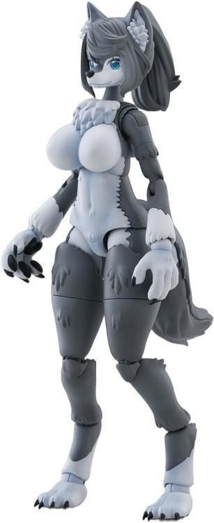 アオシマ けもプラ ハイイロオオカミ (プラモデル)