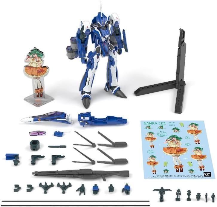 【9月発売予約】バンダイ VF-25G メサイアバルキリー(ミハエル・ブラン機)デラックスセット (HG) (プラモデル)