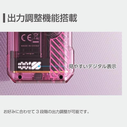 【お取り寄せ★納期 最長 約2週間】Aspire GOTEK X3 スターターキット アスパイア ゴーテック X3 
3段階出力調整 1200mAh大容量 オートパフ 0.6Ω 4.5ml