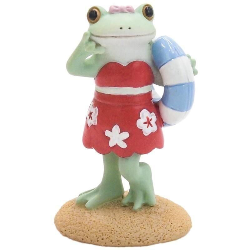 【在庫あり★即納可能】コポー 海を満喫するコポミ Copeau★風水★金運【新品】【蛙/カエル/かえる】【置物】【キャラクターグッズ★雑貨】621635