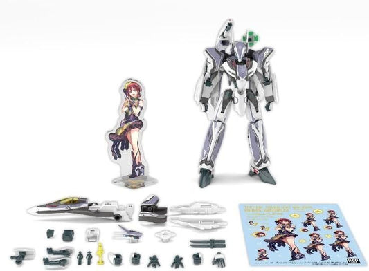 【12月発売予約】バンダイ VF-31F ジークフリード(メッサー・イーレフェルト機) デラックスセット (HG) (プラモデル)