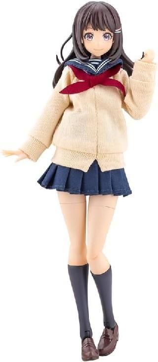 【12月発売予約】コトブキヤ 創彩少女庭園 きるプラ 結城 まどか【桃桜高校・冬服】 (プラモデル)