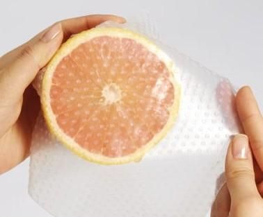 シリコン エコラップ 洗って何回でも使用できる！冷凍庫、電子レンジでも使えます♪